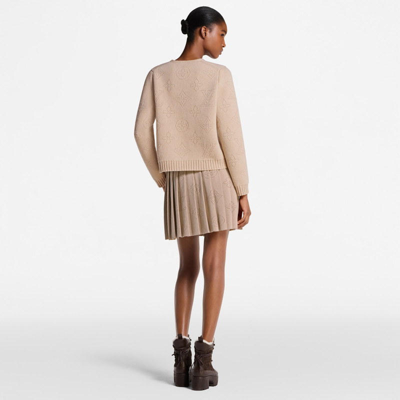 Pleated Mahina Knit Skirt 5