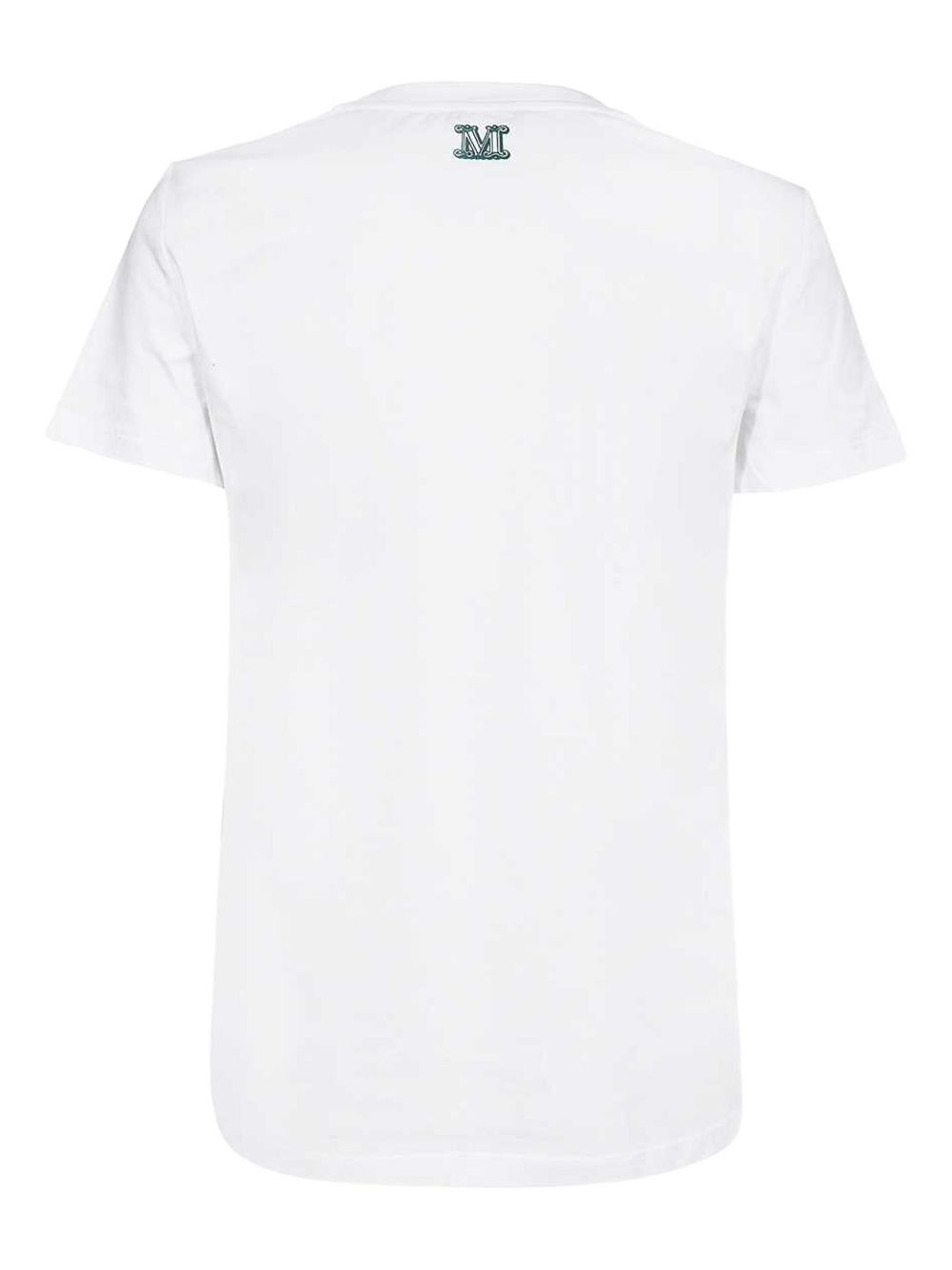 embroidered-floral cotton T-shirt - 2