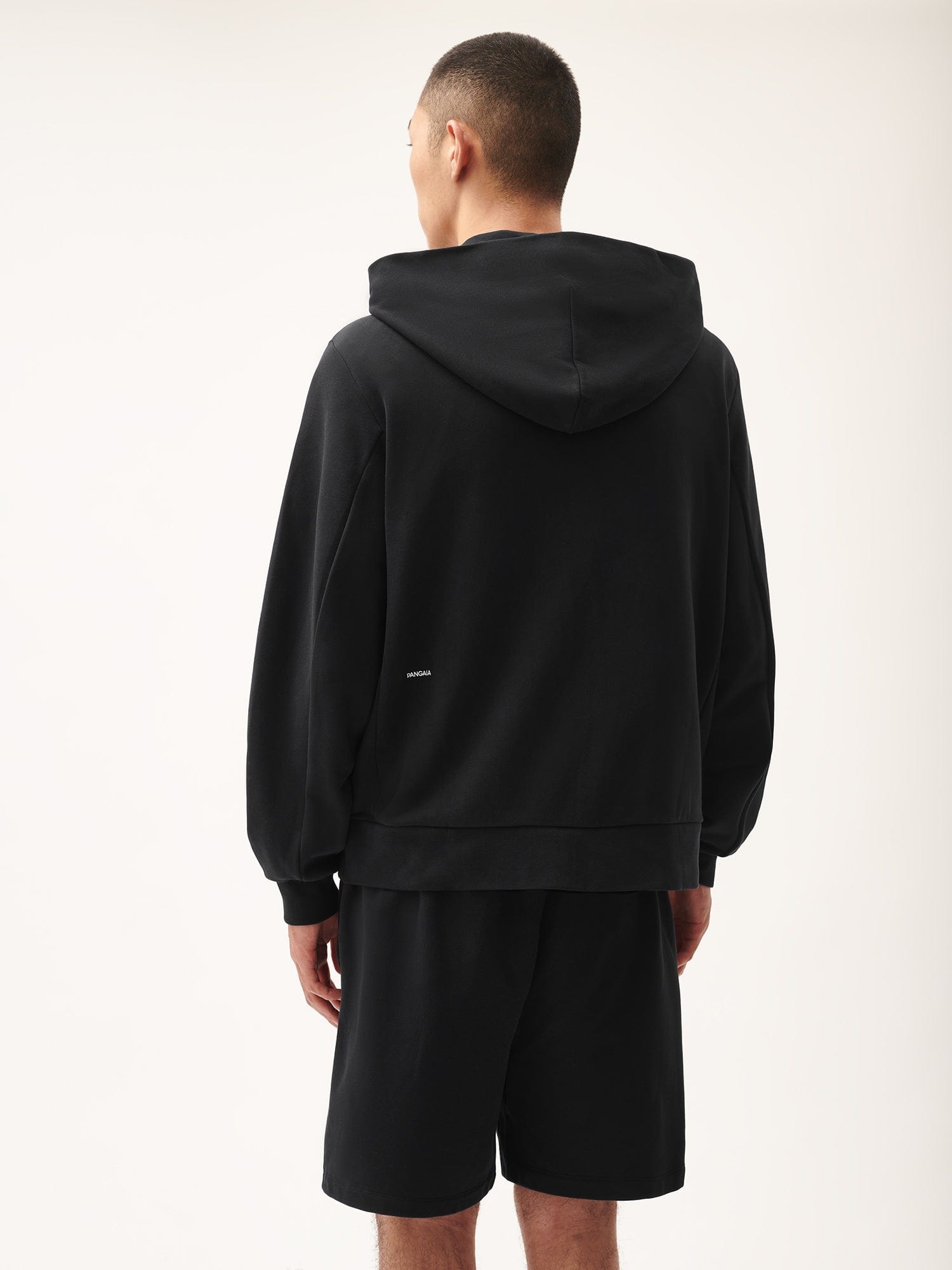 Mens 365 Midweight Snap Button Hoodie - Twilight Black - 4