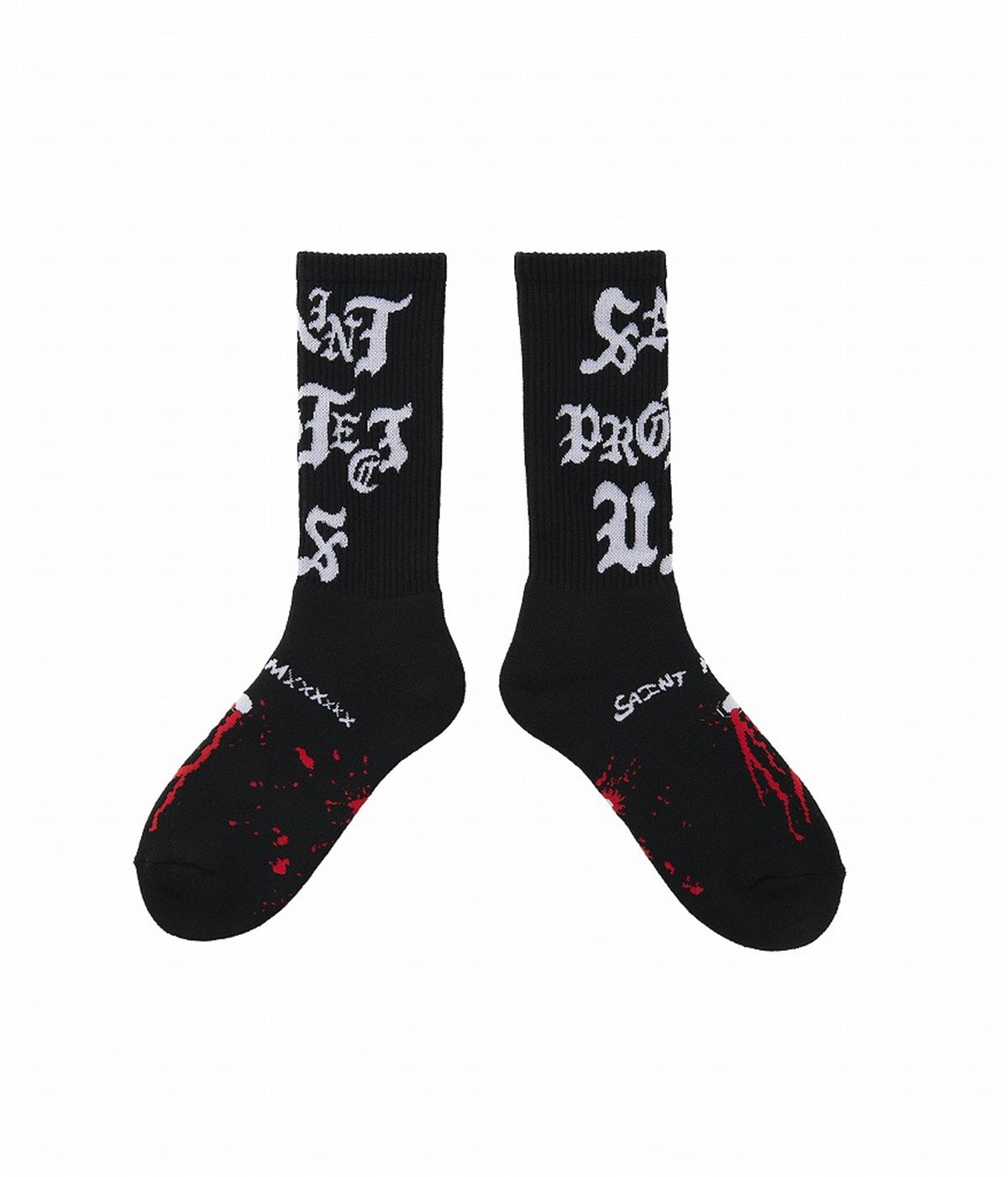 SAINT PROTECT SOCKS (BLACK) - 1