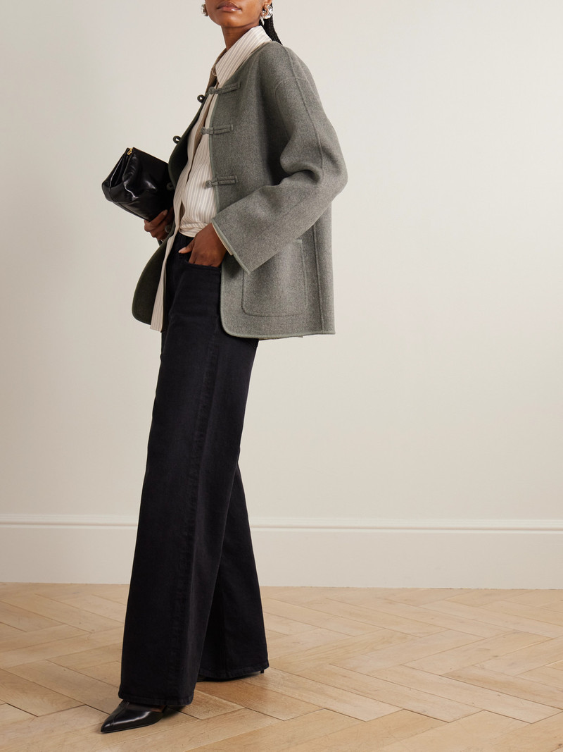 RÓHE Oversized Wool And Cashmere-blend Jacket outlook
