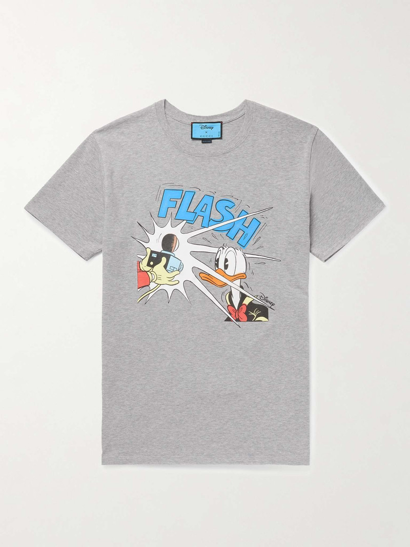 + Disney Printed Cotton-Jersey T-Shirt - 1