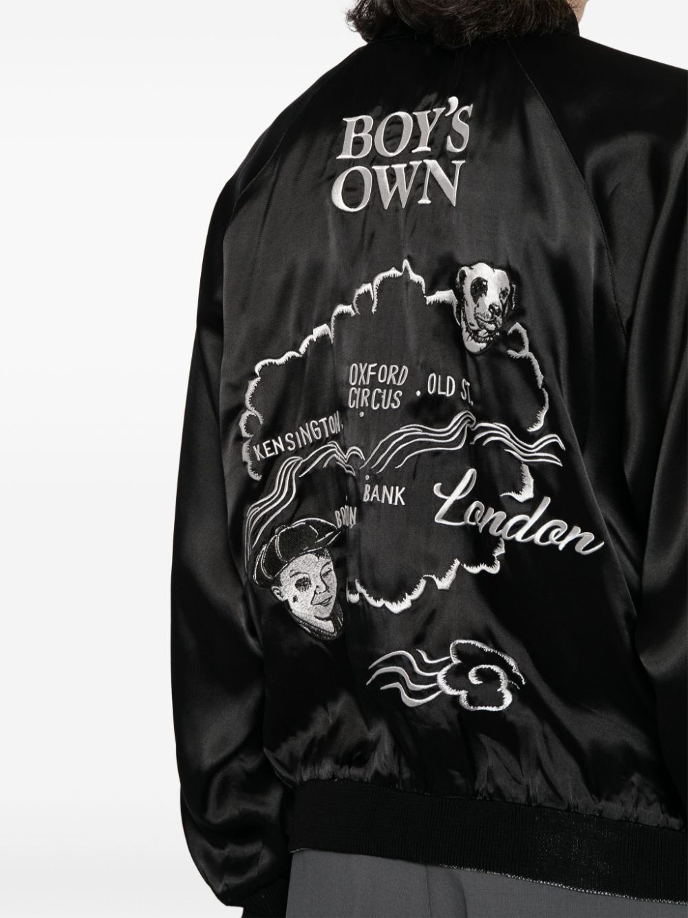 x Boy's Own embroidered bomber jacket - 5
