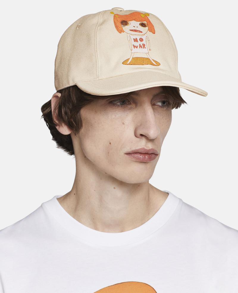 Stella McCartney Sheep Print Baseball Cap outlook