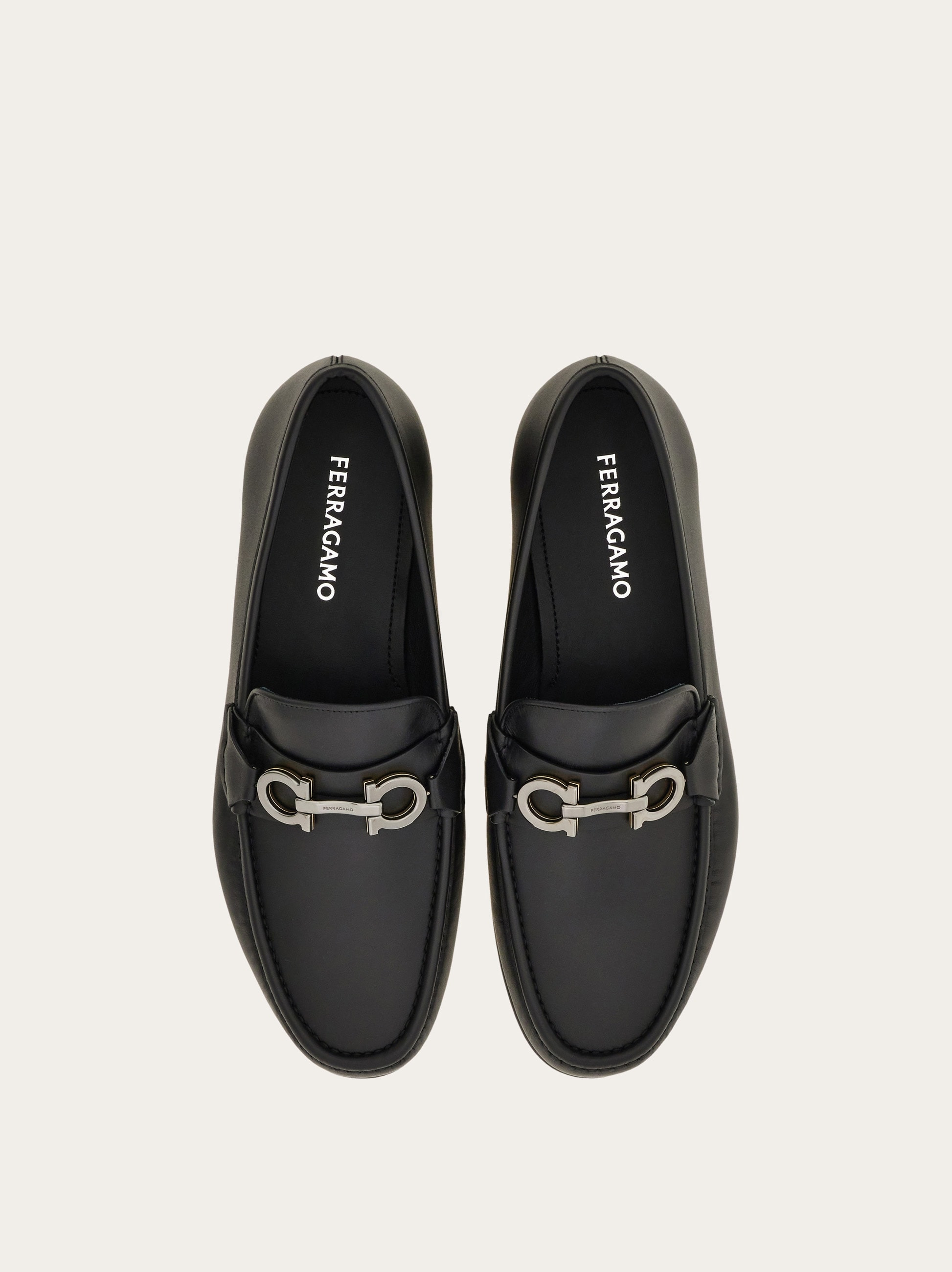 Gancini buckle loafer - 3