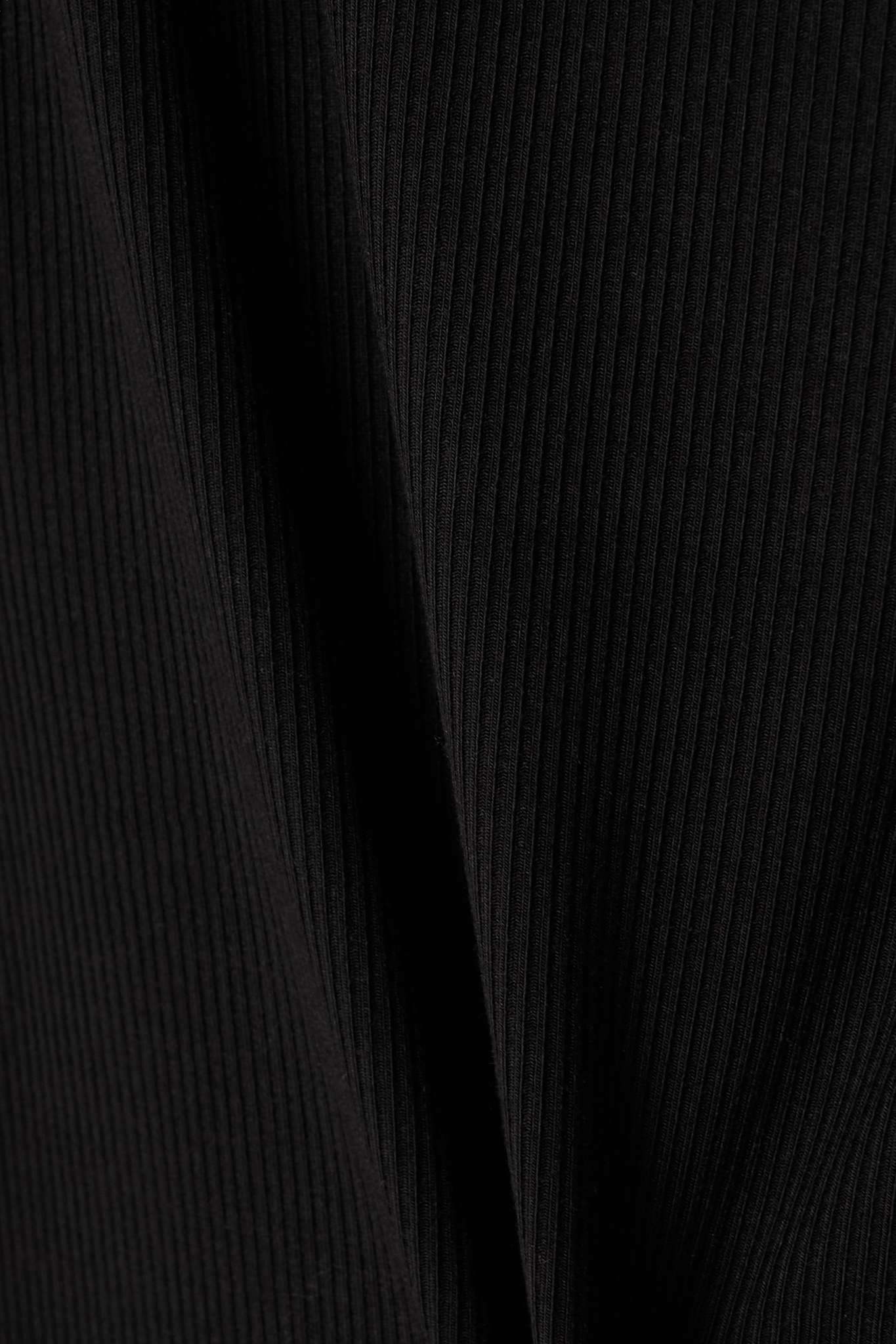 Soft Lounge ribbed stretch-modal maxi dress - Onyx - 5