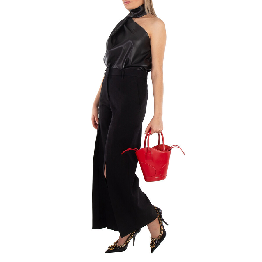 Ferragamo Cut-Out Detailing Leather Tote Bag - 3