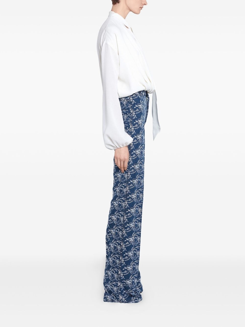 silk blouse - 3