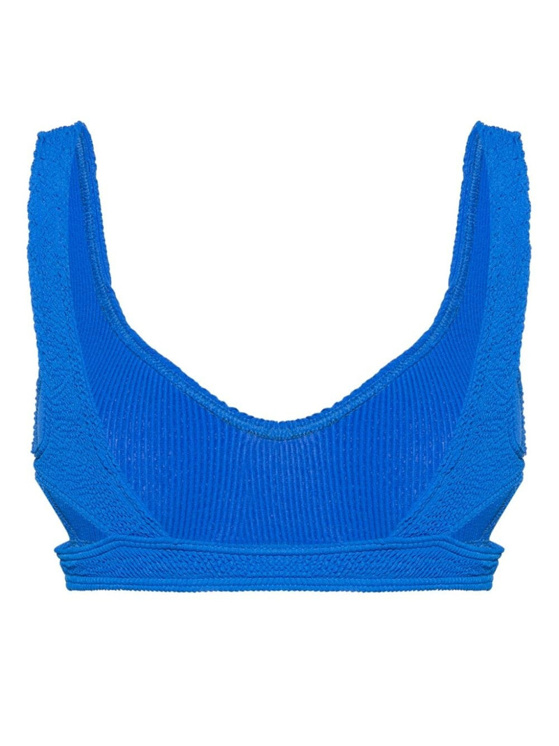 bond-eye Nino smocked bikini top outlook