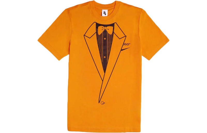 Nike x Off-White NRG A6 T-Shirt 'Orange Peel' BQ0827-852 - 1