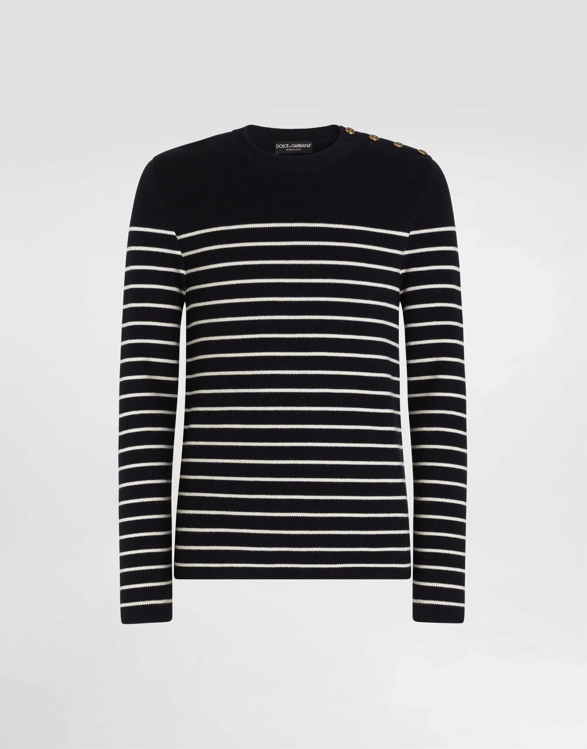 Virgin wool pullover - 1