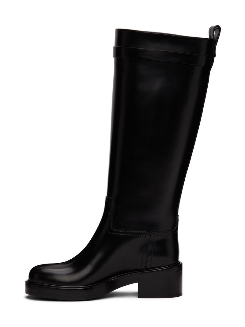 Black Vara Chain Tall Boots 3