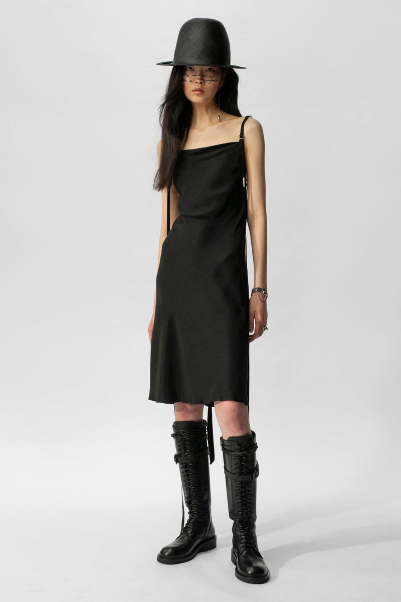 Caro Knee Lenght Slip Dress - 1