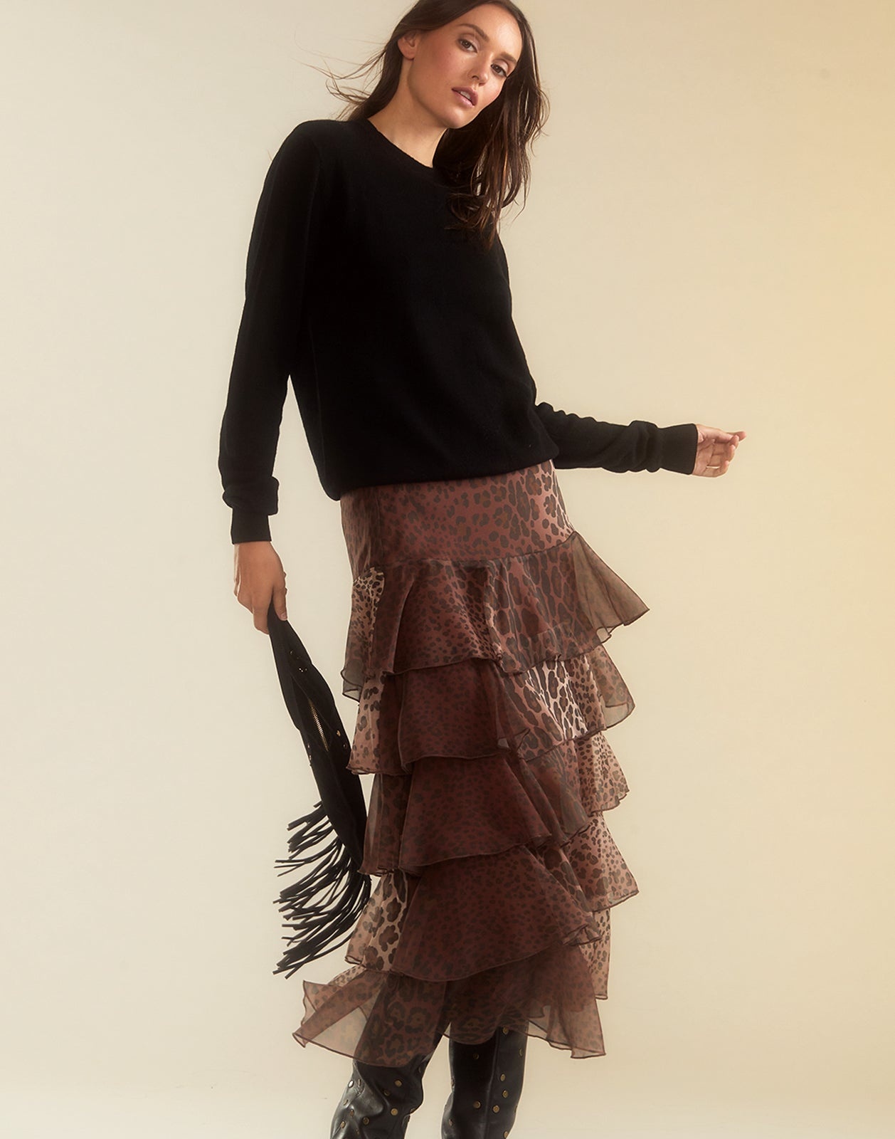 Prim Silk Organza Skirt - 8