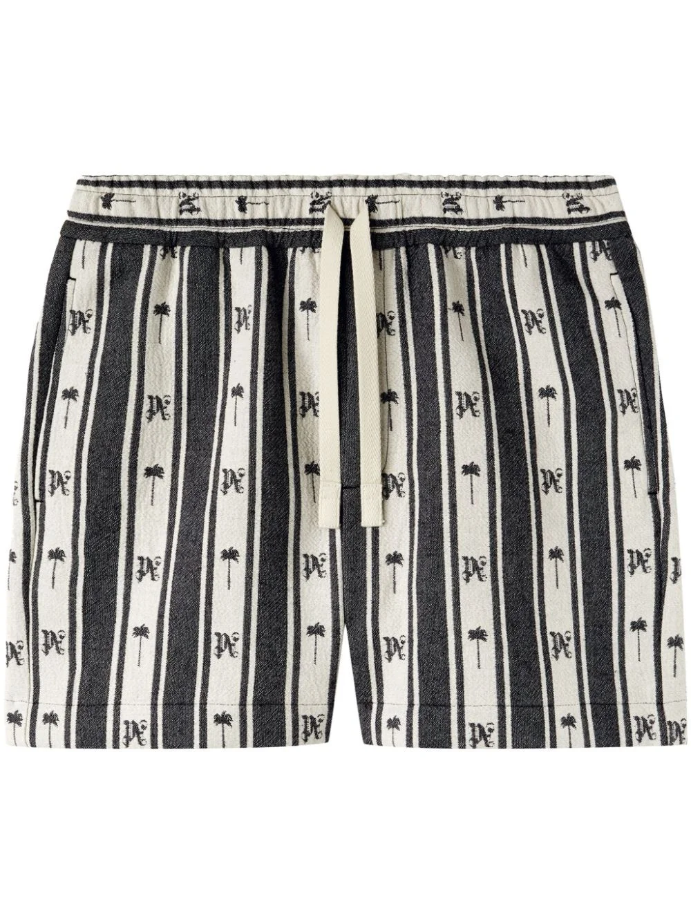 jacquard cotton shorts - 1