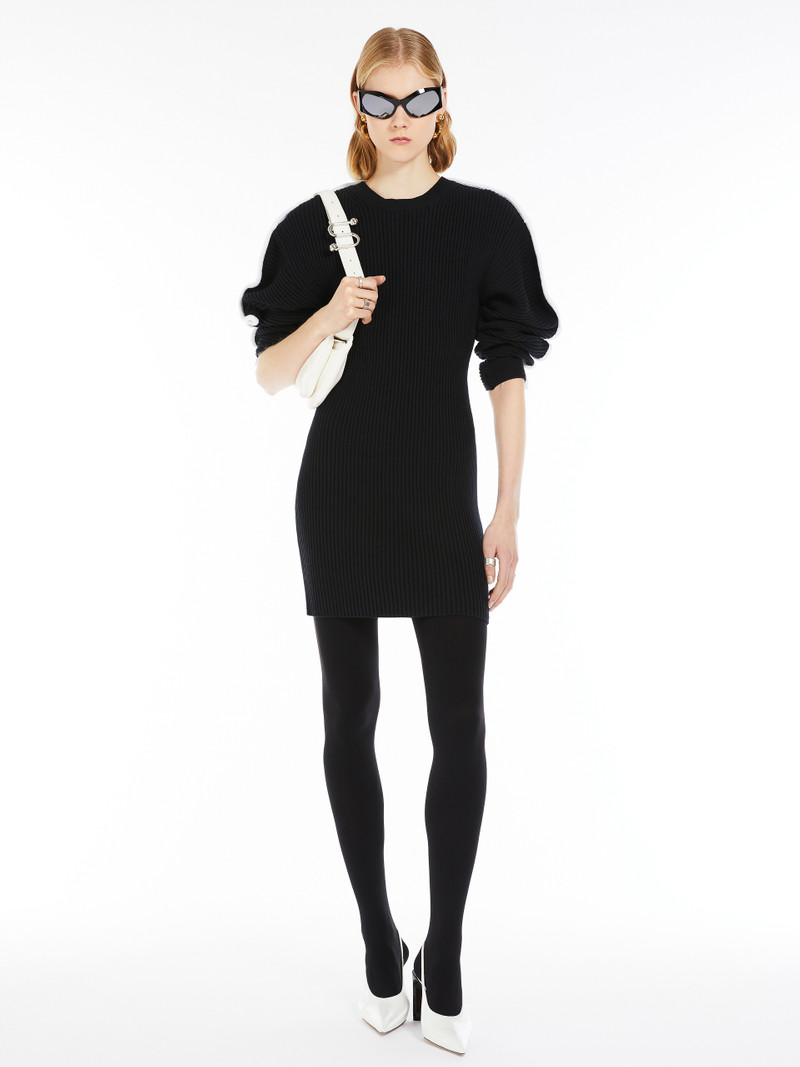Sportmax FRANK Stretch-cotton knit dress outlook