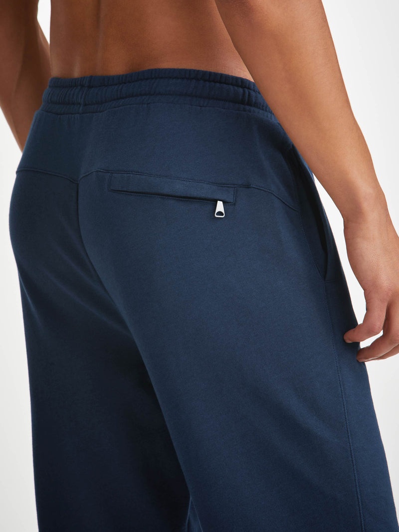 Men's Sweatpants Quinn Cotton Modal Navy - 6