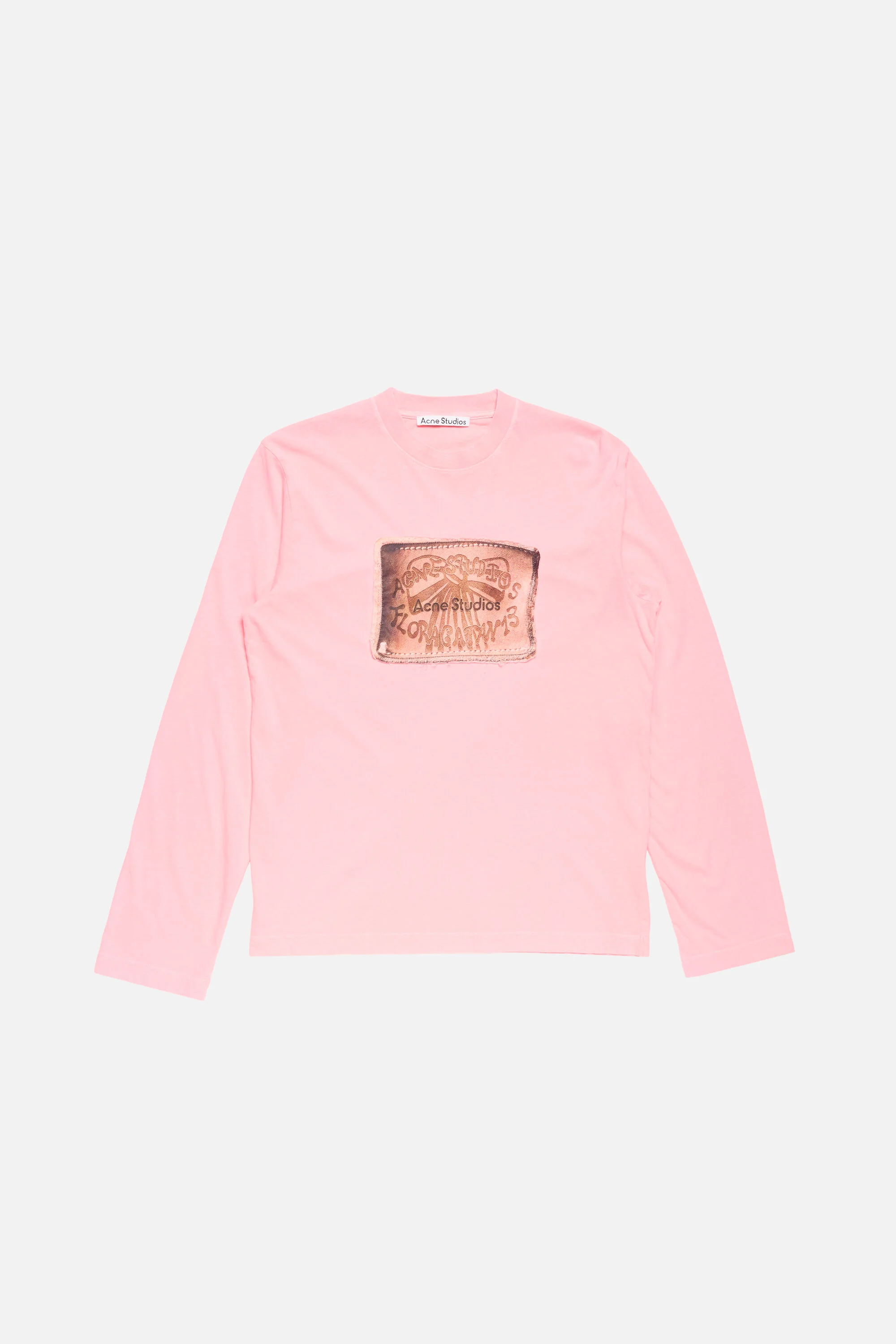 Layered logo t-shirt - Neon Pink - 1