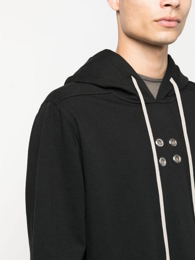 long-sleeved cotton hoodie - 5