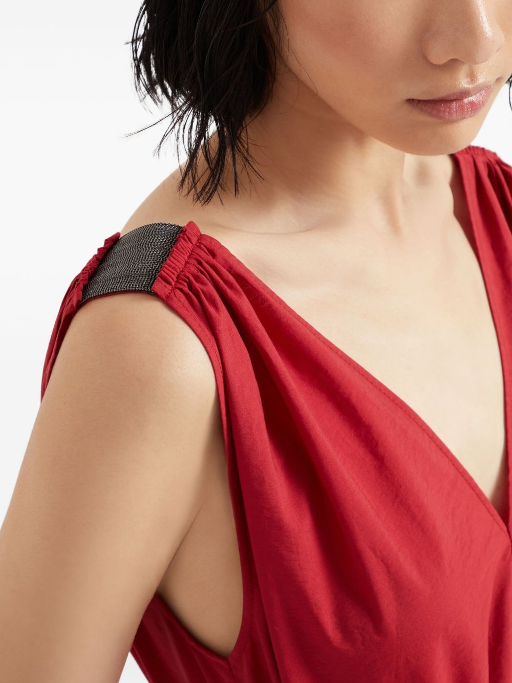 poplin midi dress - 5