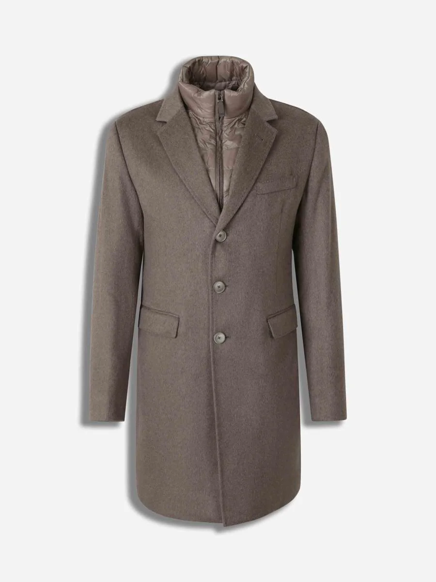 Herno Coat With Inner Vest - 1