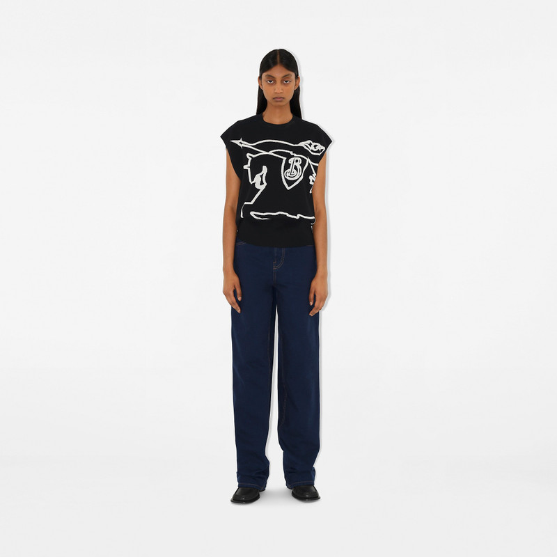 Burberry EKD Cotton Blend Vest outlook