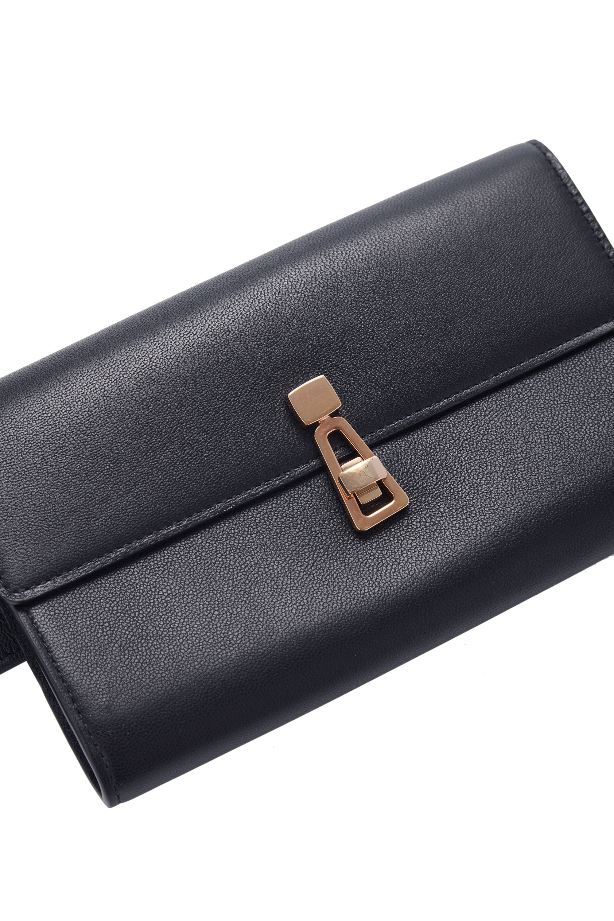 Tool Belt in Navy Nappa Leather - 4