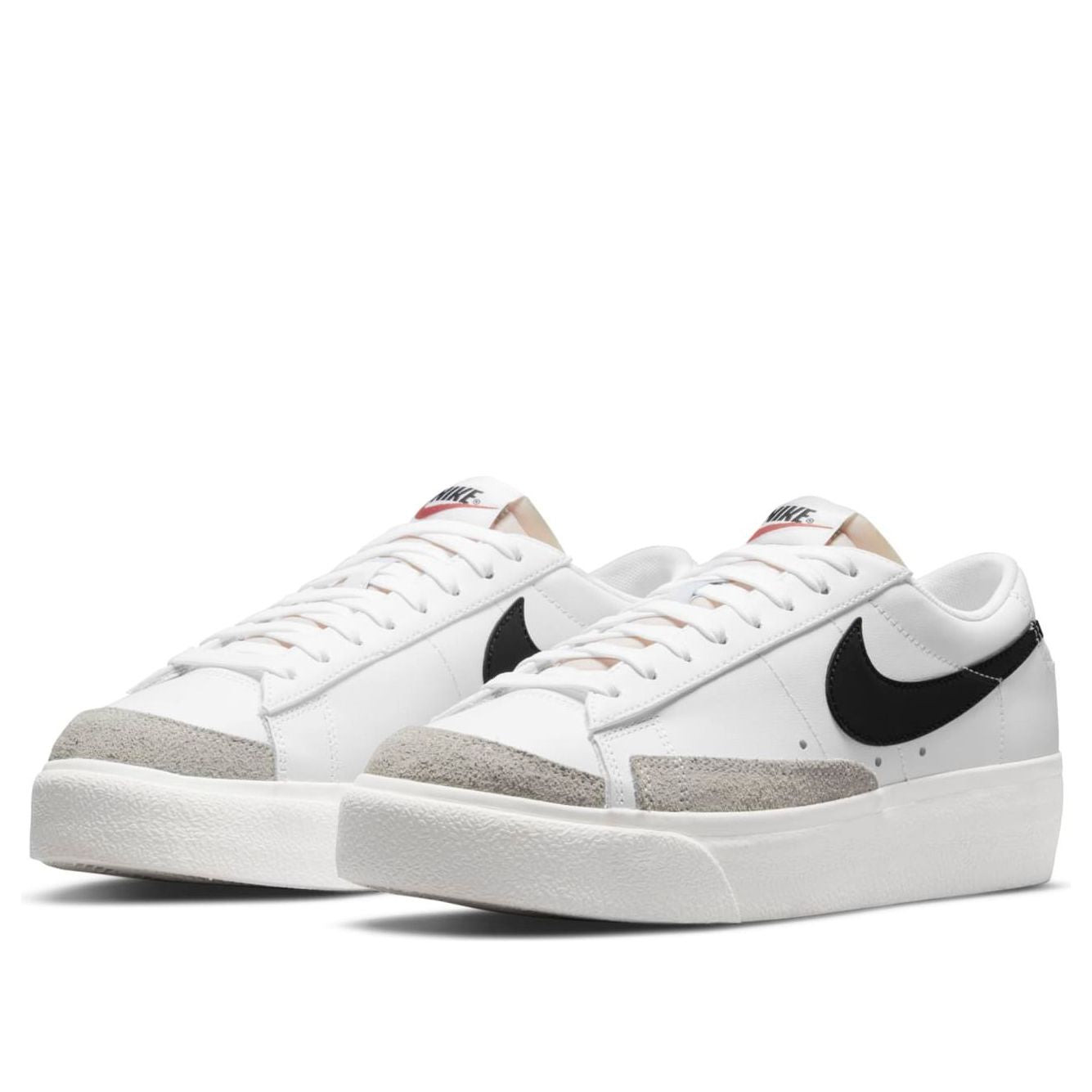 (WMNS) Nike Blazer Low Platform 'White Black' DJ0292-101 - 3