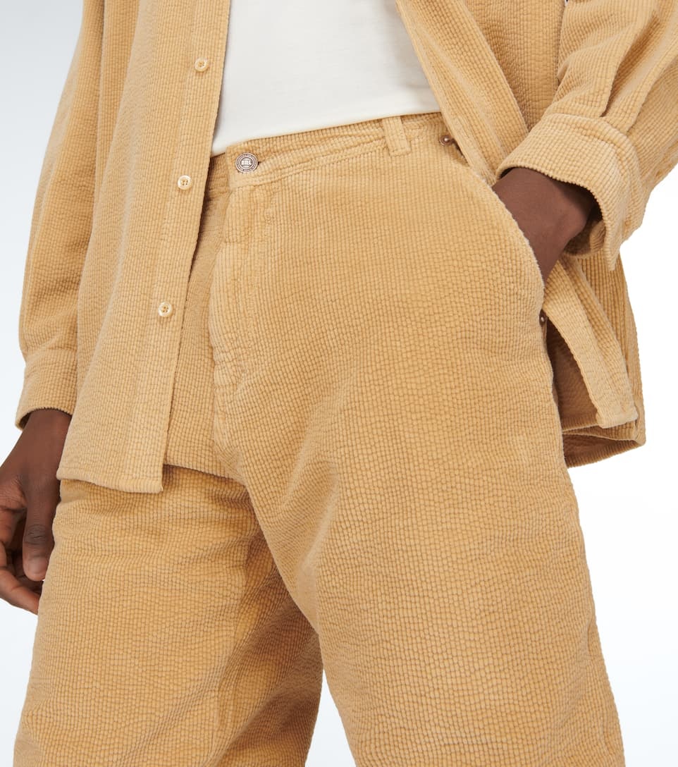 Cotton corduroy shorts - 5