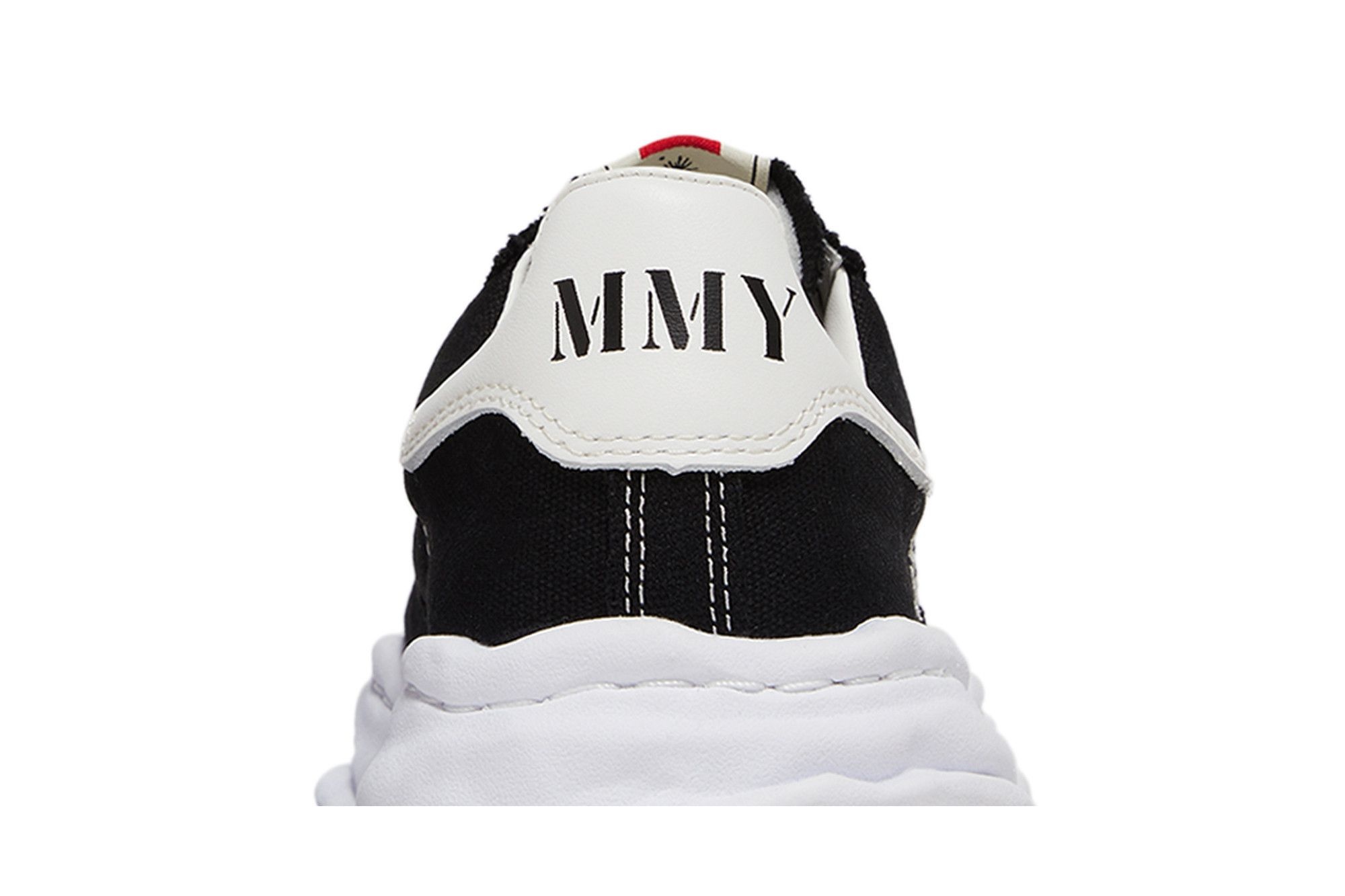Maison Mihara Yasuhiro Blakey OG Sole Canvas Low 'Black White' - 7