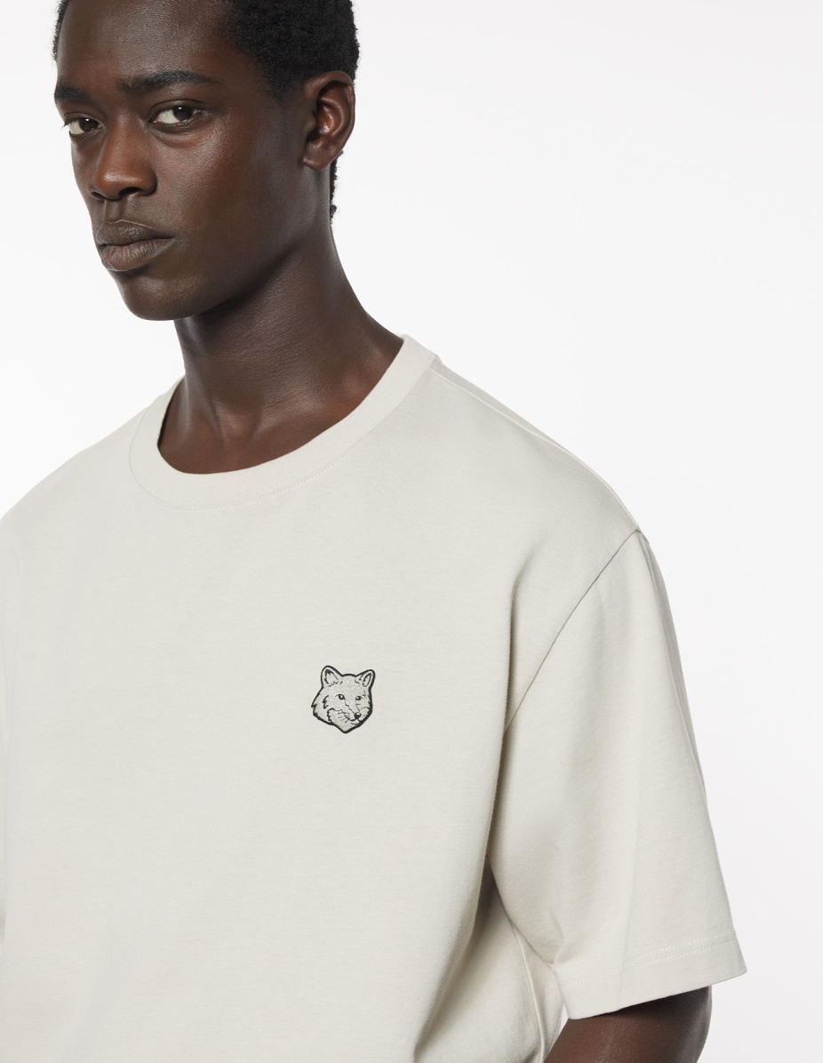 BOLD FOX HEAD PATCH OVERSIZE TEE SHIRT - 4