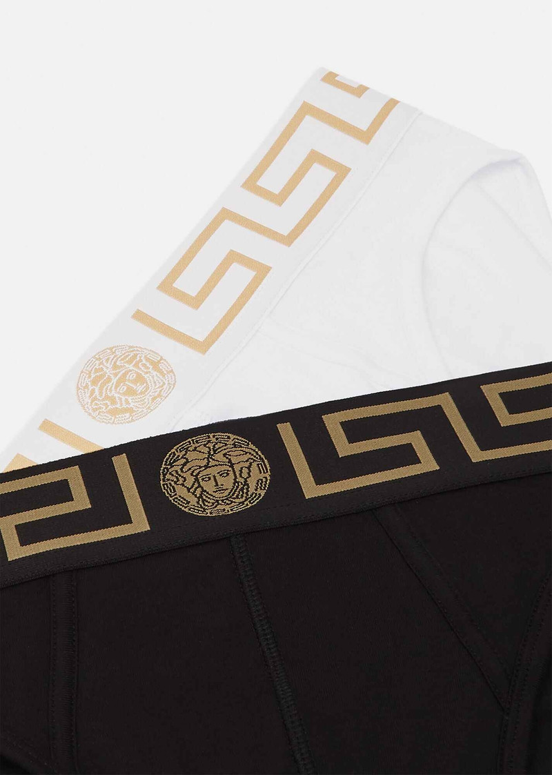 VERSACE Greca Border Briefs Bi-Pack outlook