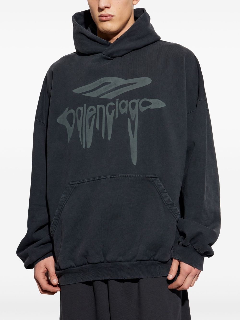 Balenciaga Men 3B Liquified Sweatshirt - 5
