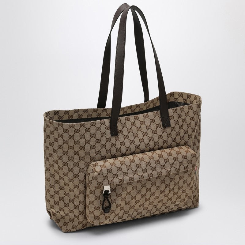 Gucci Large Shopping Bag In Gg Fabric Men - 2