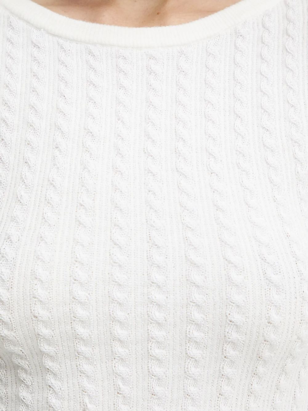 cable-knit sweater - 5