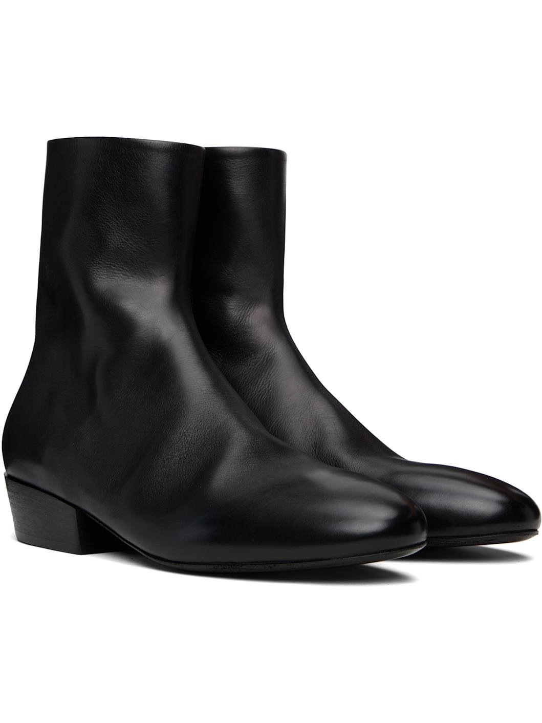 Black Granblocco Ankle Boots - 4