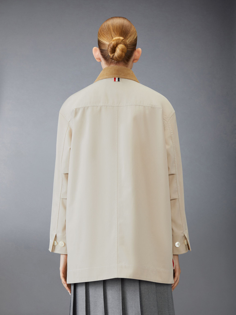 Thom Browne Typewriter Cloth Corduroy Gardening Coat outlook