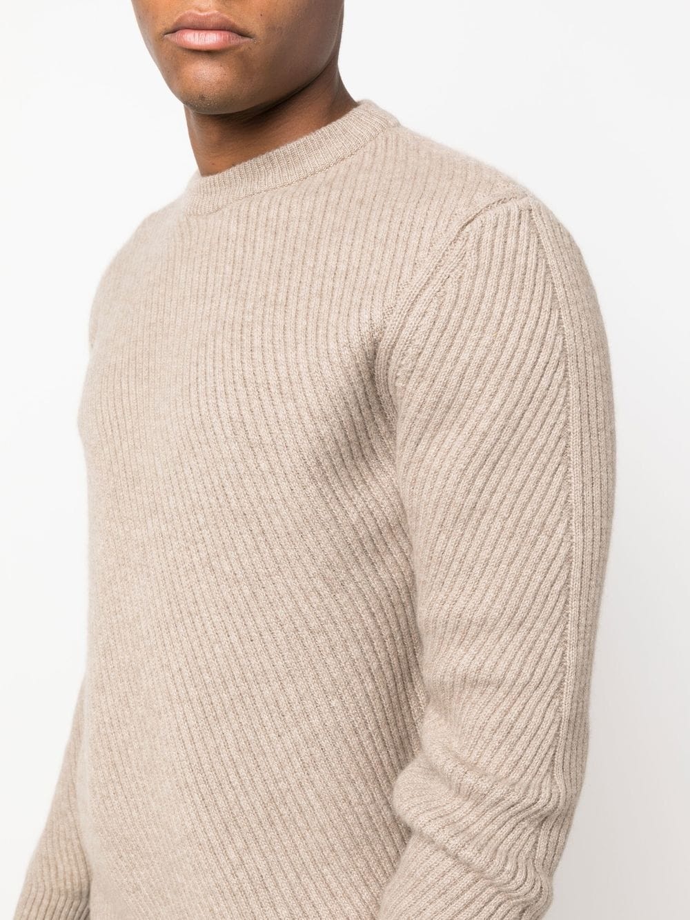 crew-neck knit jumper - 5