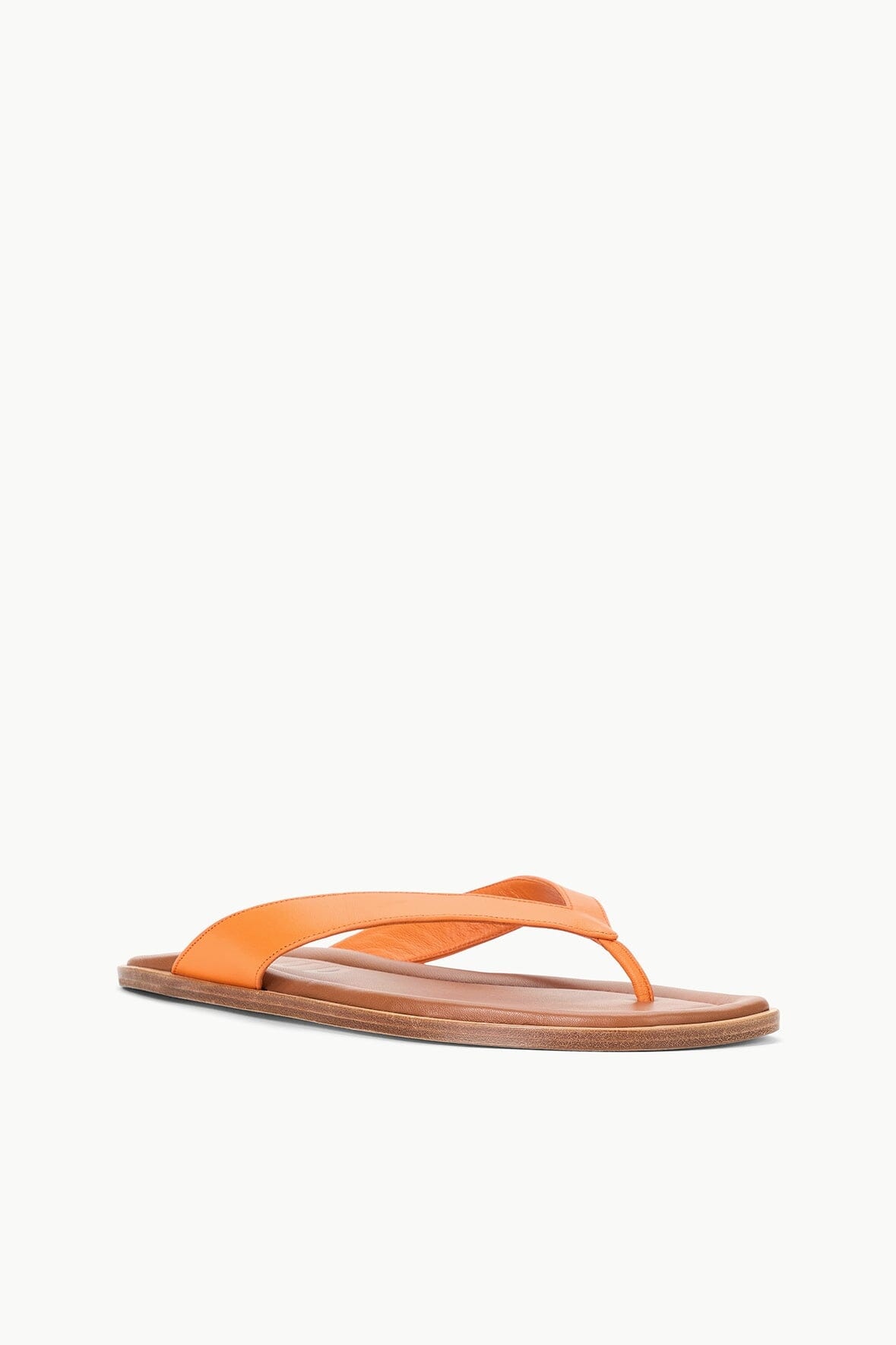 STAUD DANTE THONG SLIDE CLEMENTINE TAN - 5