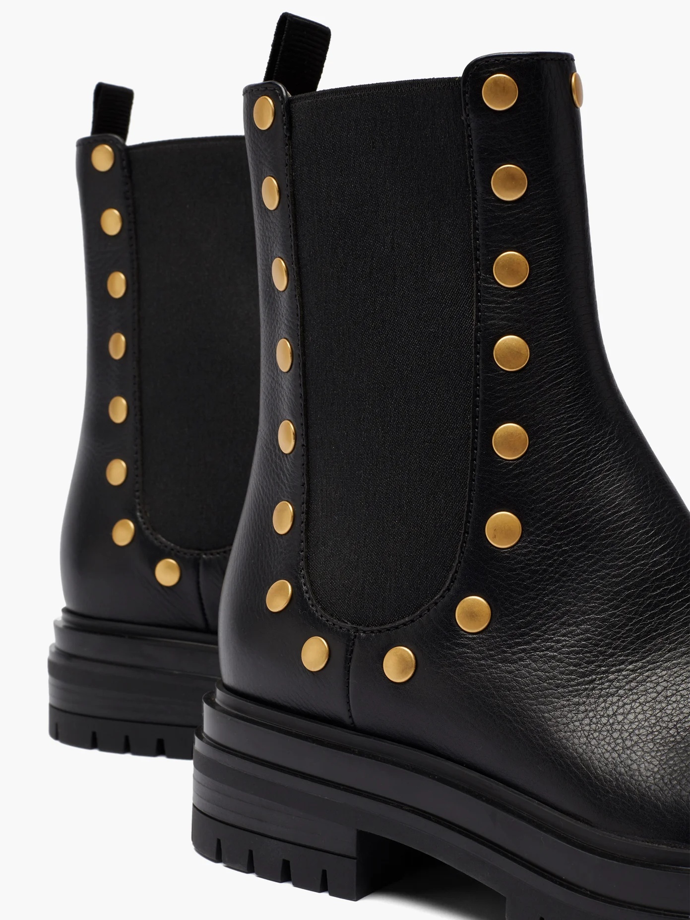 Russel studded leather Chelsea boots - 2