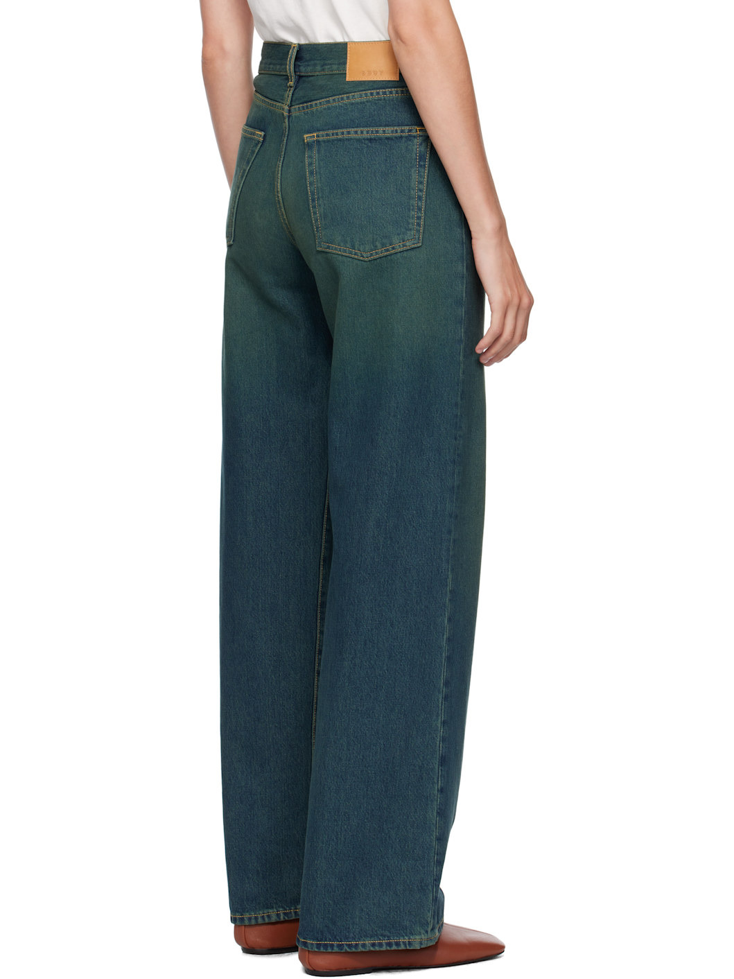 Blue Wide Jeans - 3