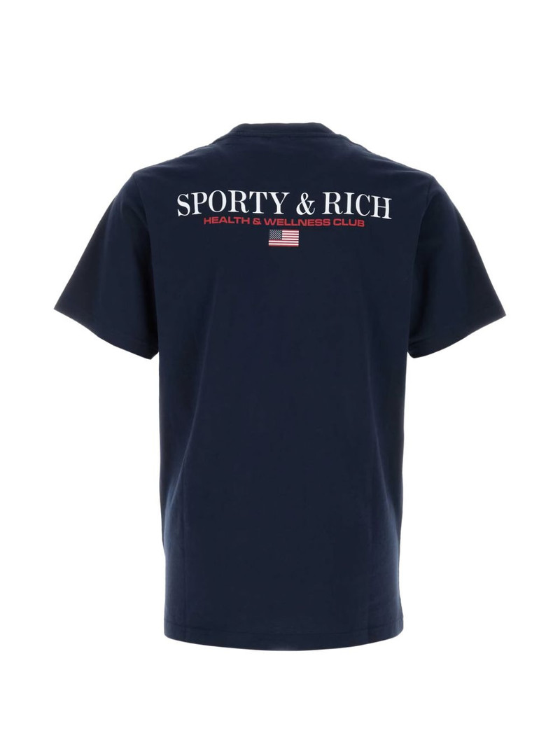 Sporty & Rich logo-print T-shirt outlook
