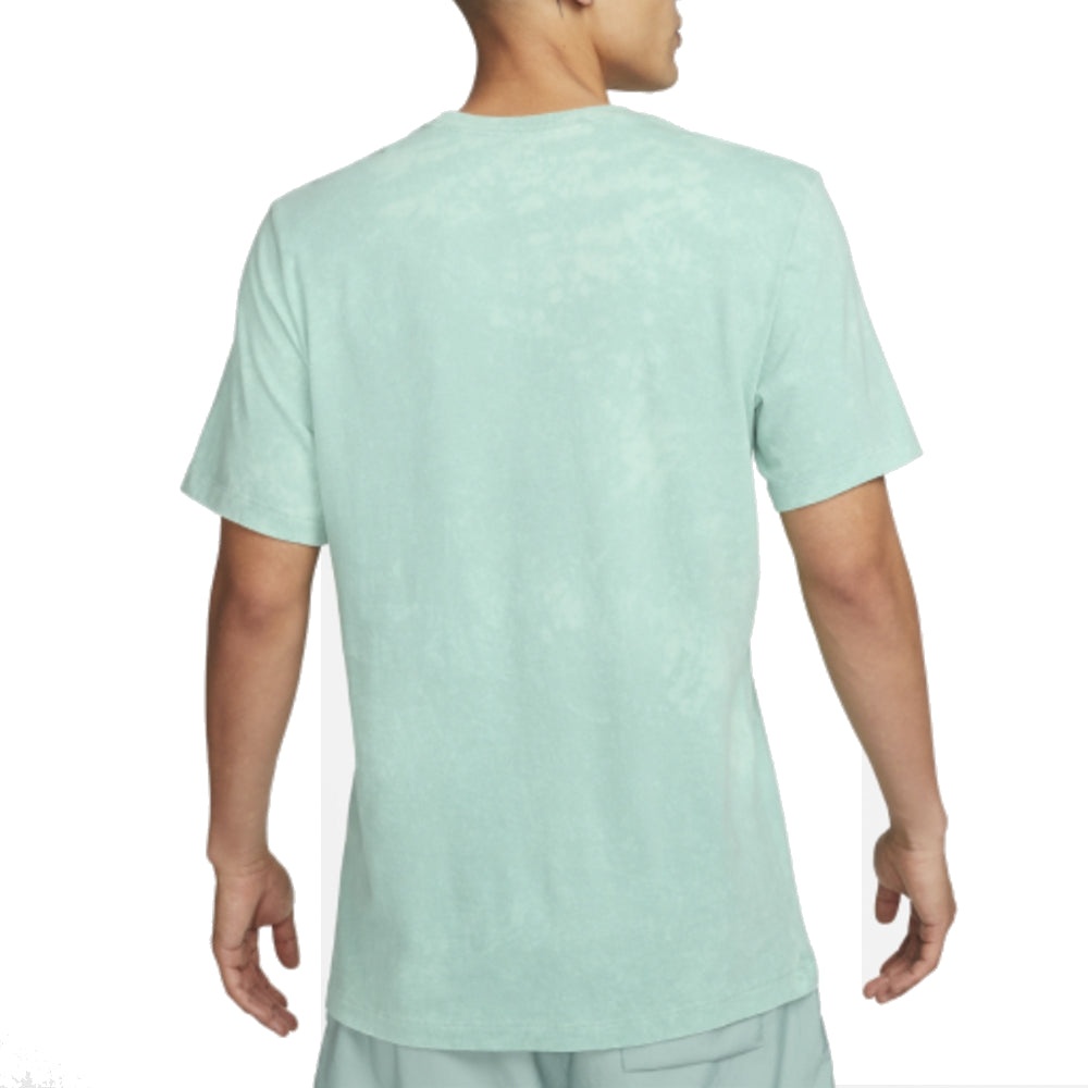 Nike Sportswear Club Washed-Dye T-Shirt 'Lake Green' FD1283-309 - 3