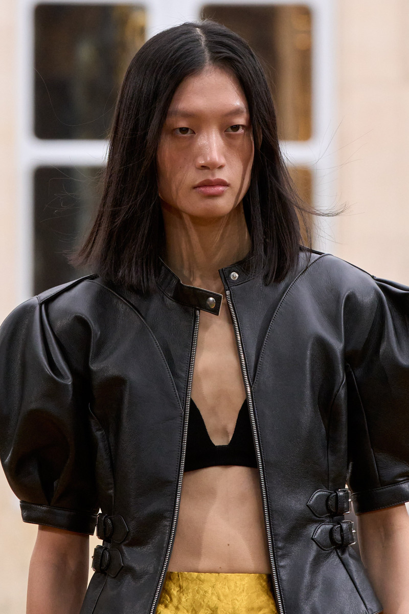 Eleos Jacket in Black Leather 3