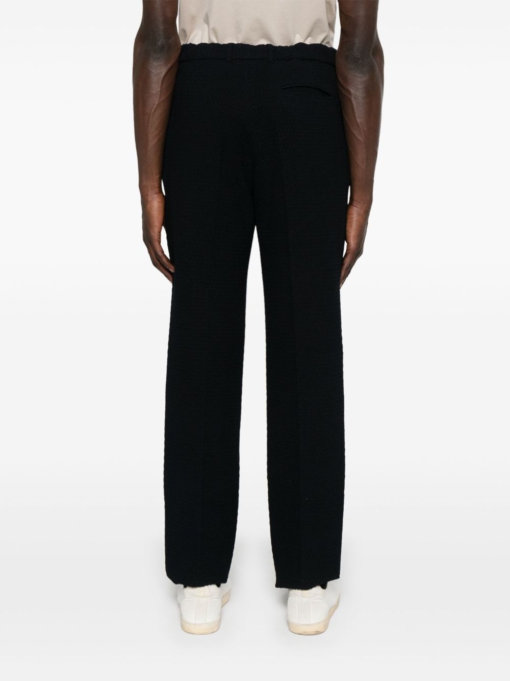 textured trousers - 4