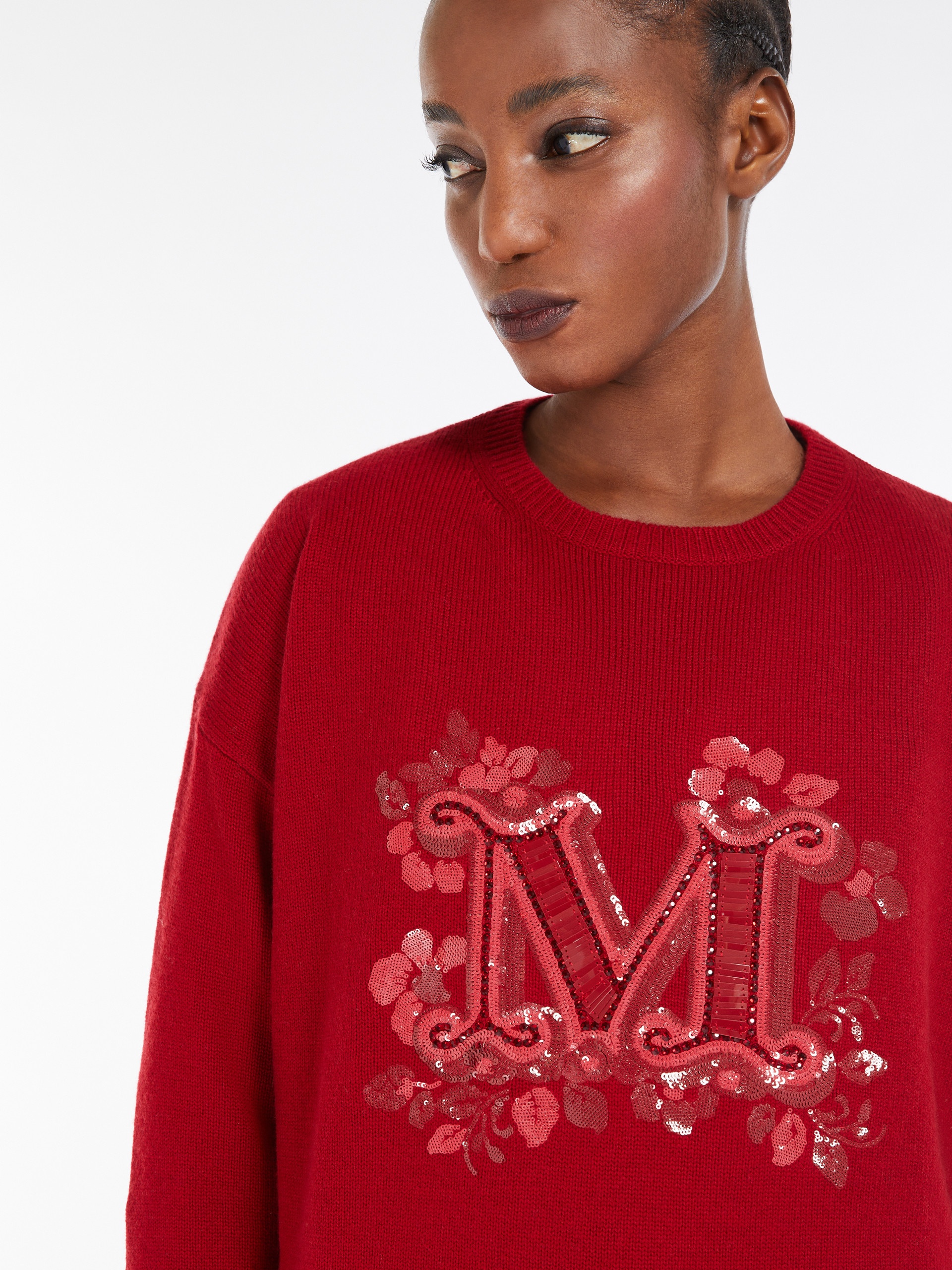 QUOTA Wool and cashmere crew-neck jumper - 5