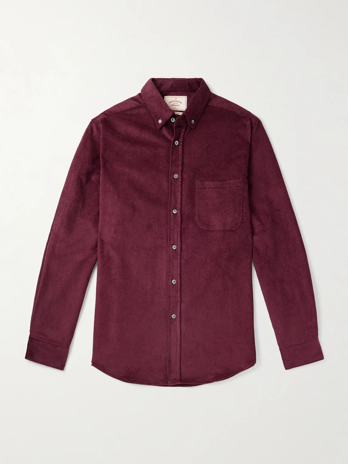 Lobo 2.0 Button-Down Collar Cotton-Corduroy Shirt - 1