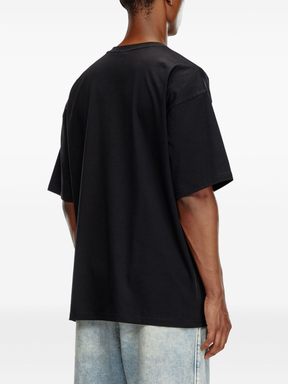cut-out organic cotton T-shirt - 5