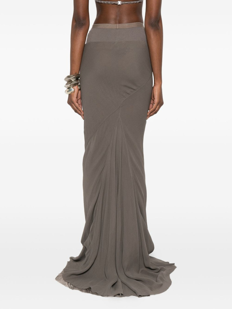 ribbed trim maxi skirt 4