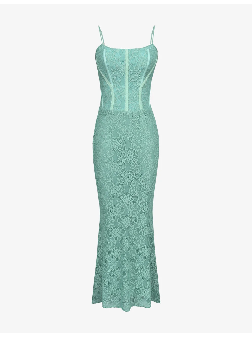 Antonina Corset Lace Maxi Dress - 1